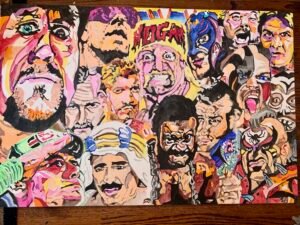Wrestling Collage